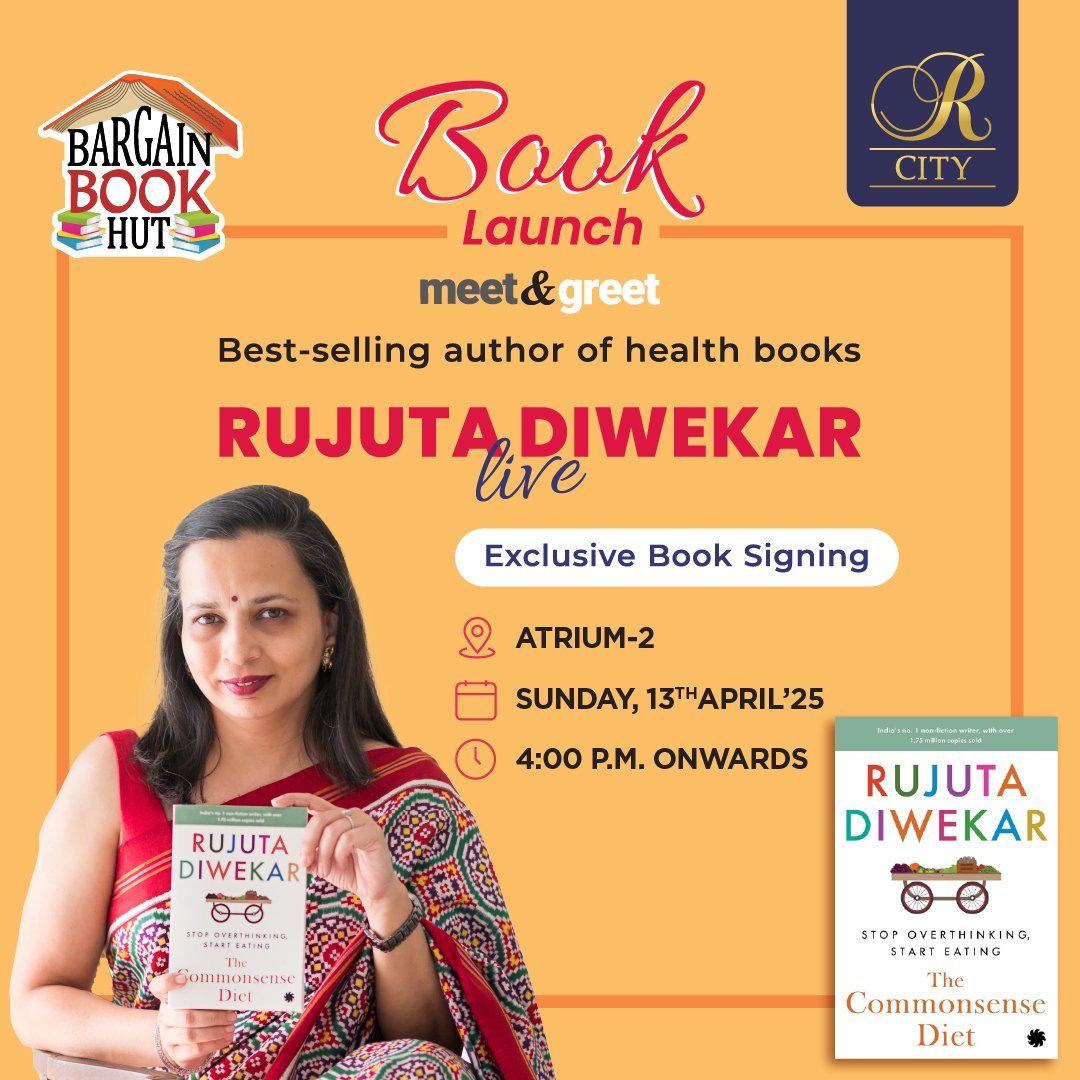 RUJUTA DIWEKAR BOOK LAUNCH